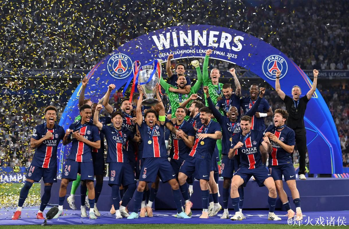 巴黎创纪录，三线均有进球成欧冠唯一队伍